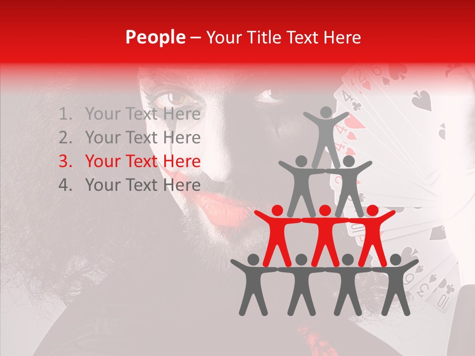 Masquerade Mystery Joker PowerPoint Template