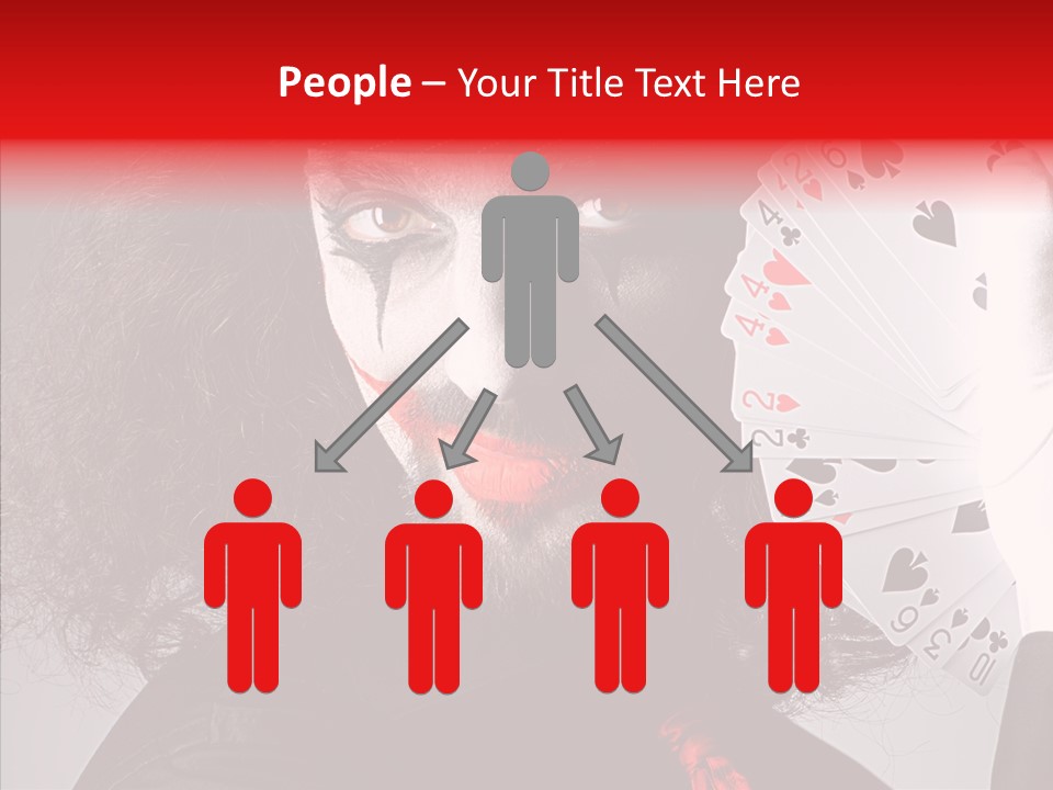 Masquerade Mystery Joker PowerPoint Template
