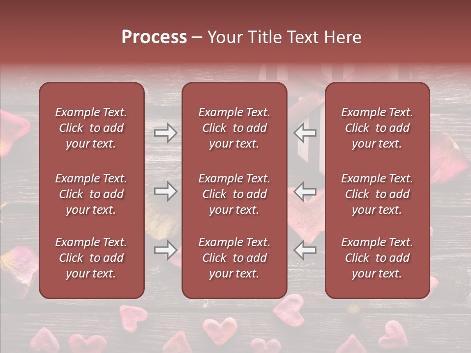 Nobody Heart Shape Ribbon PowerPoint Template