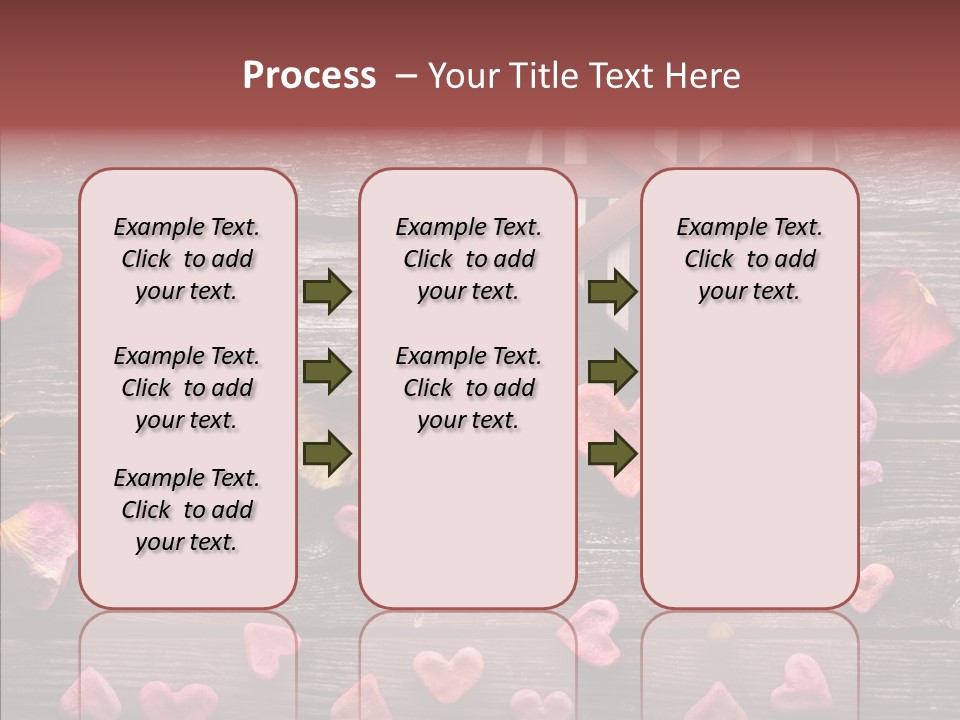 Nobody Heart Shape Ribbon PowerPoint Template