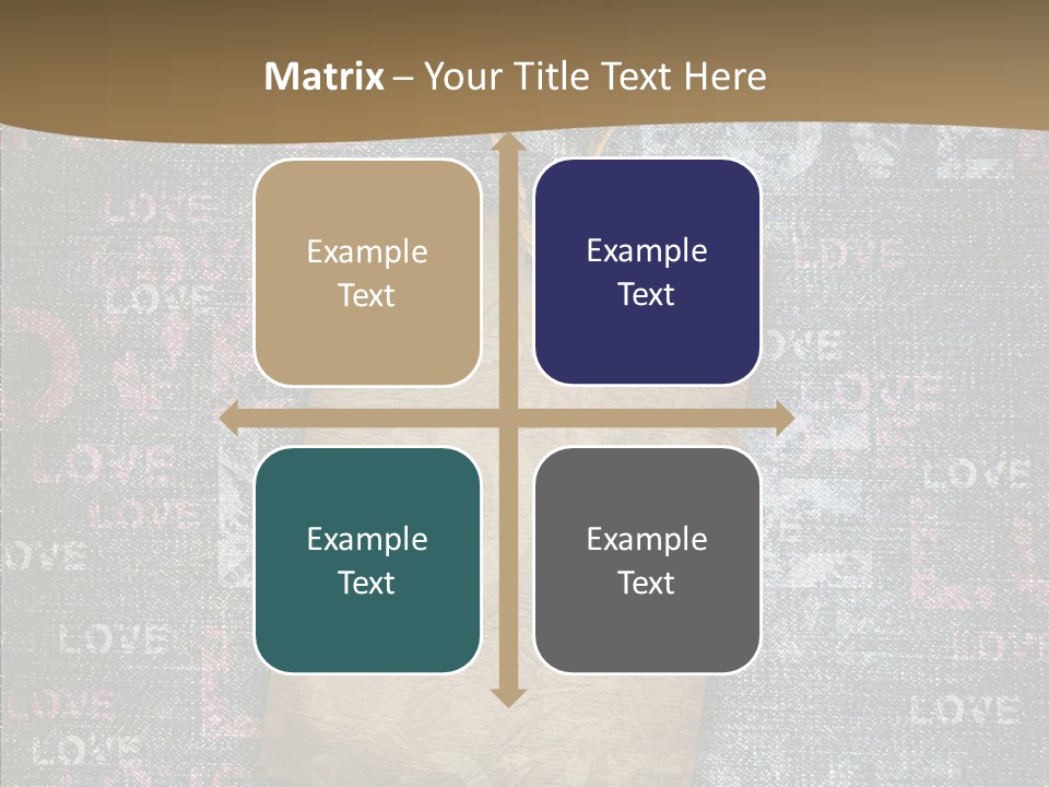 Love Letter Aged Natural PowerPoint Template