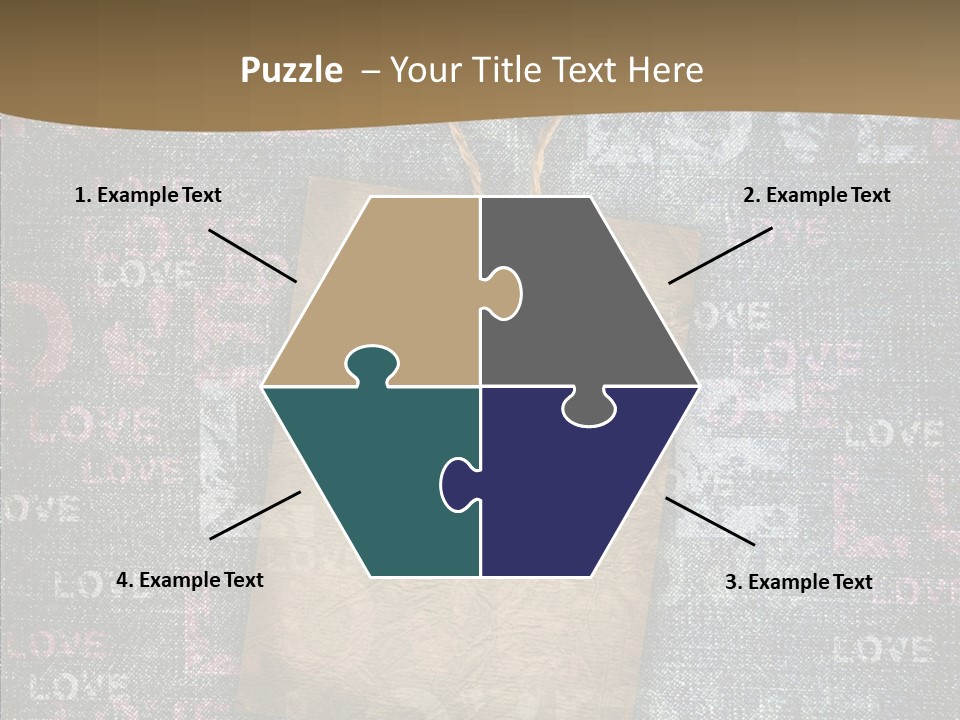 Love Letter Aged Natural PowerPoint Template