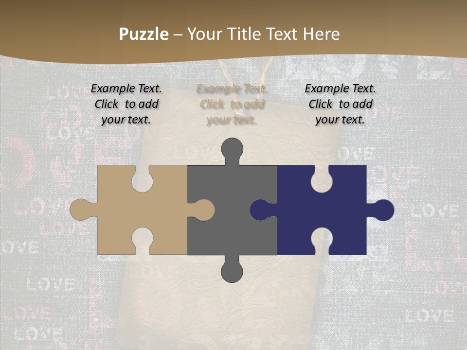 Love Letter Aged Natural PowerPoint Template