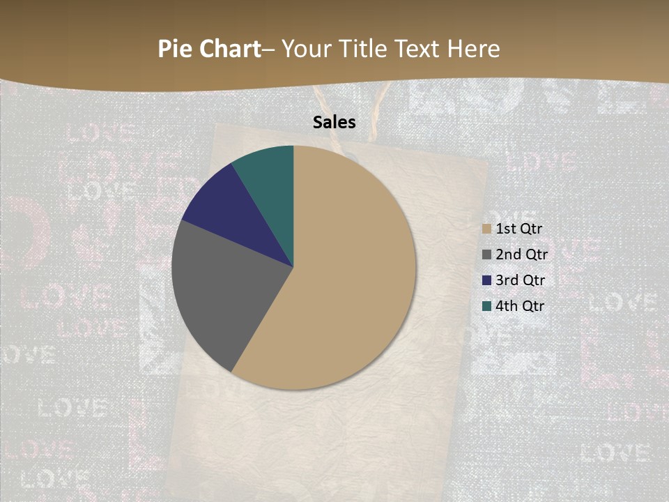 Love Letter Aged Natural PowerPoint Template