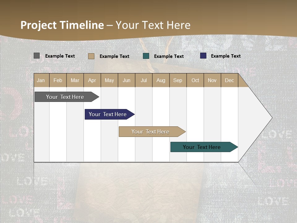 Love Letter Aged Natural PowerPoint Template