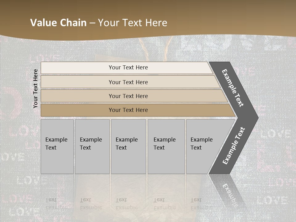 Love Letter Aged Natural PowerPoint Template