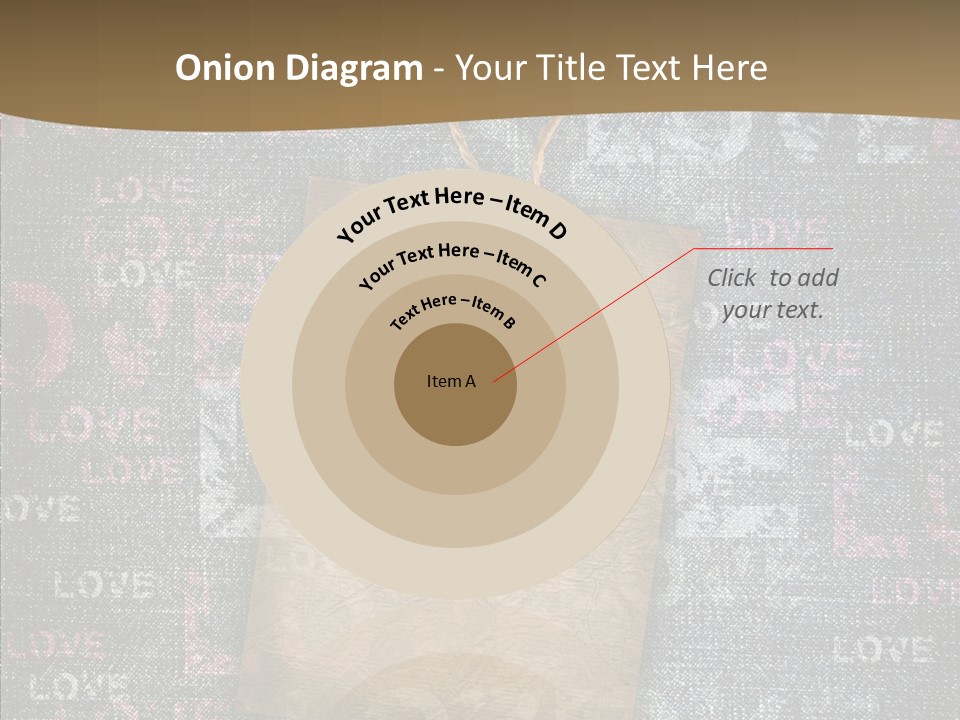 Love Letter Aged Natural PowerPoint Template