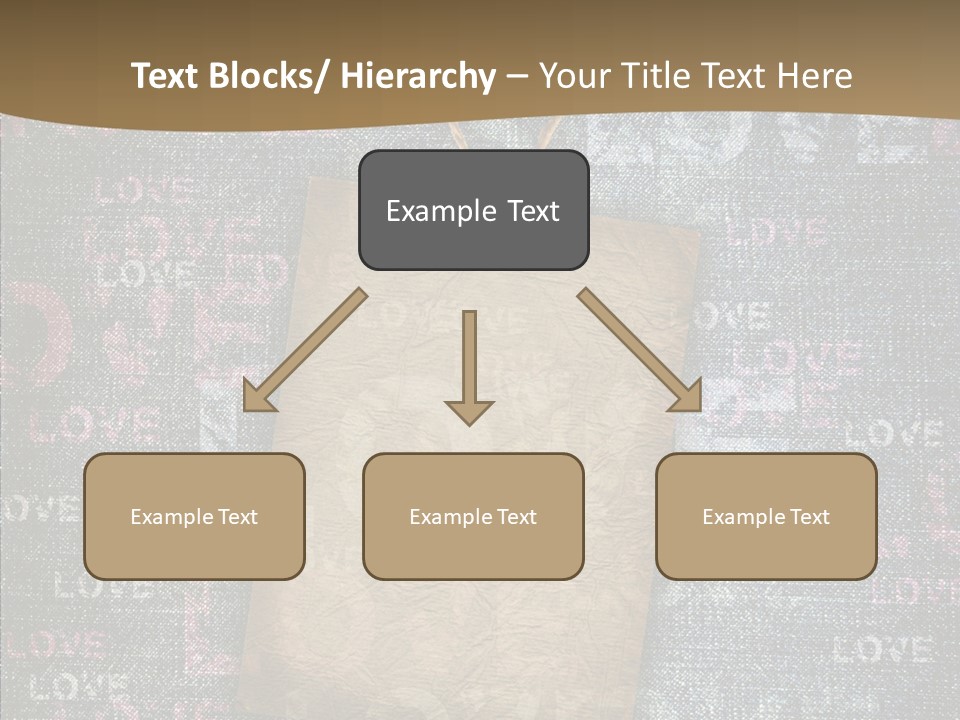 Love Letter Aged Natural PowerPoint Template