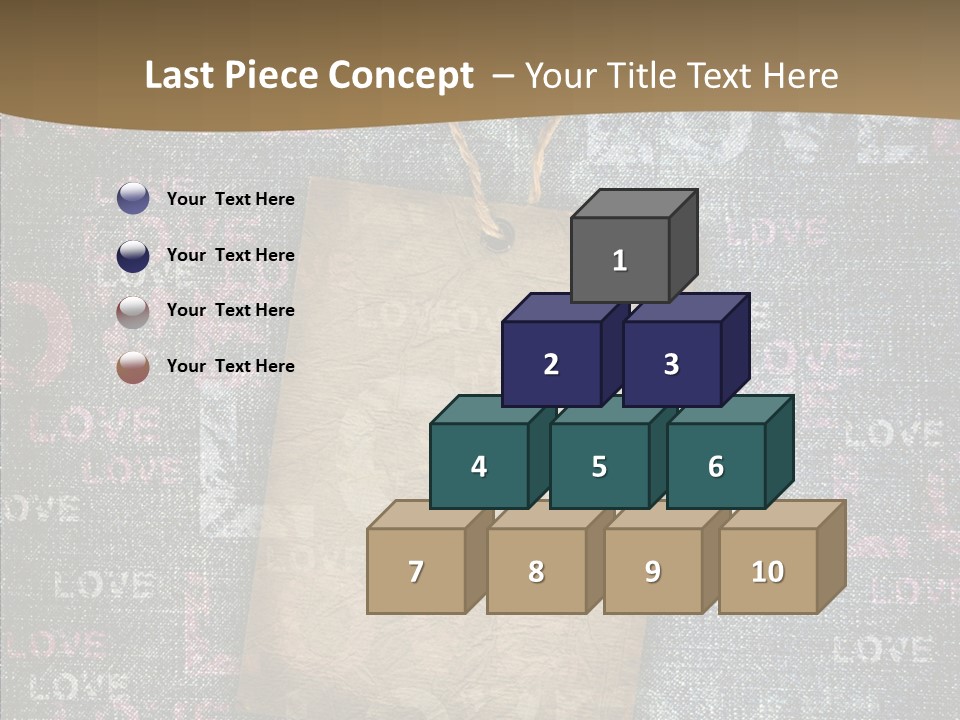 Love Letter Aged Natural PowerPoint Template