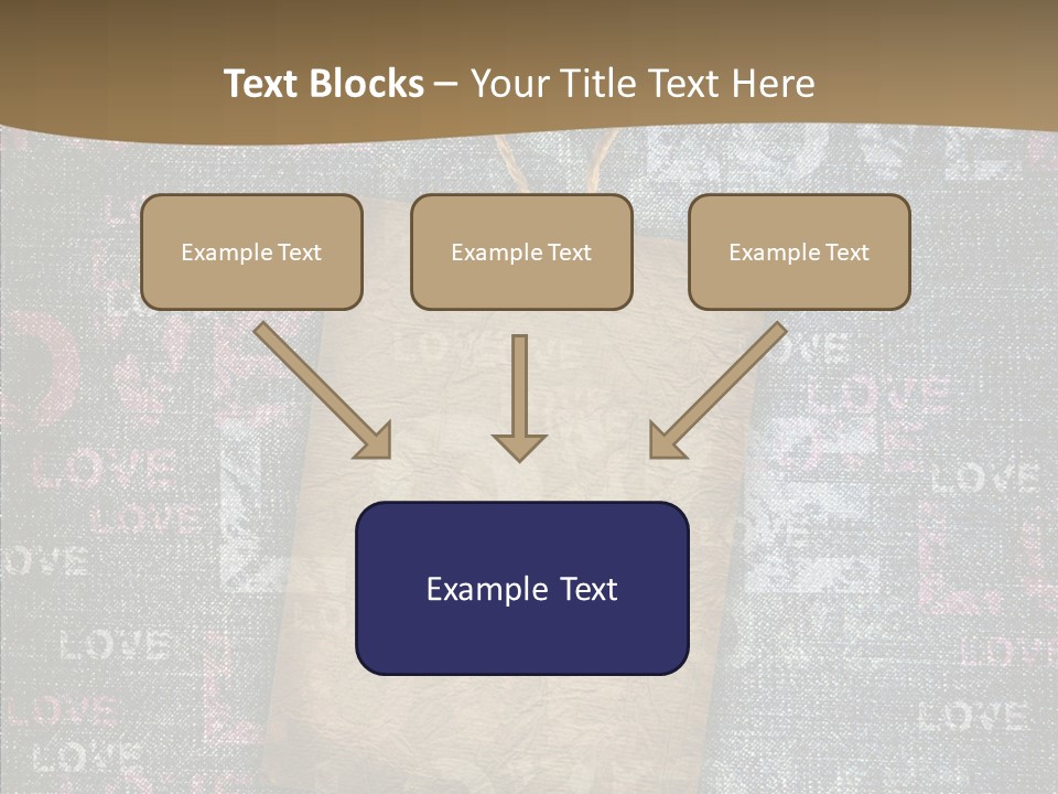 Love Letter Aged Natural PowerPoint Template