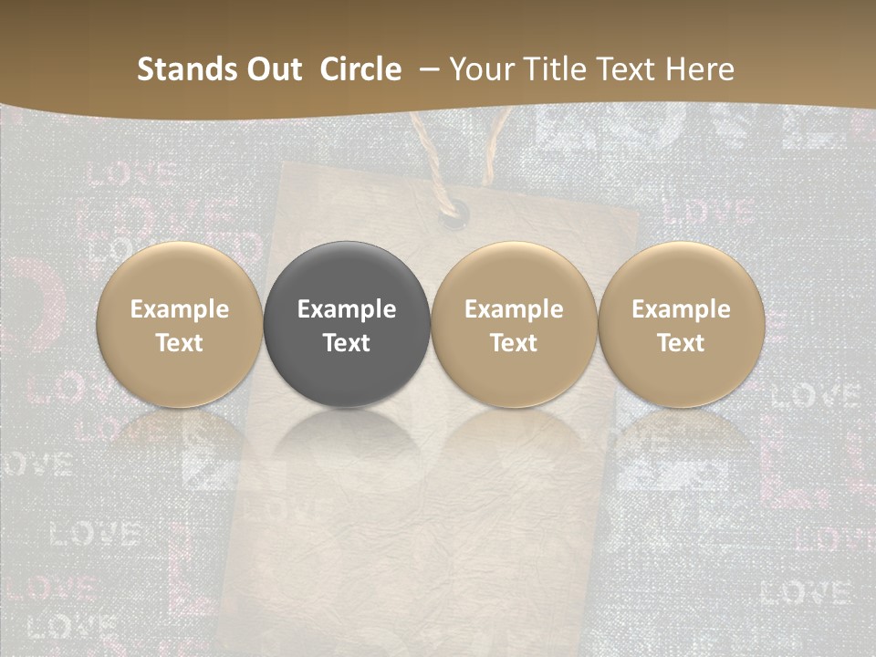 Love Letter Aged Natural PowerPoint Template