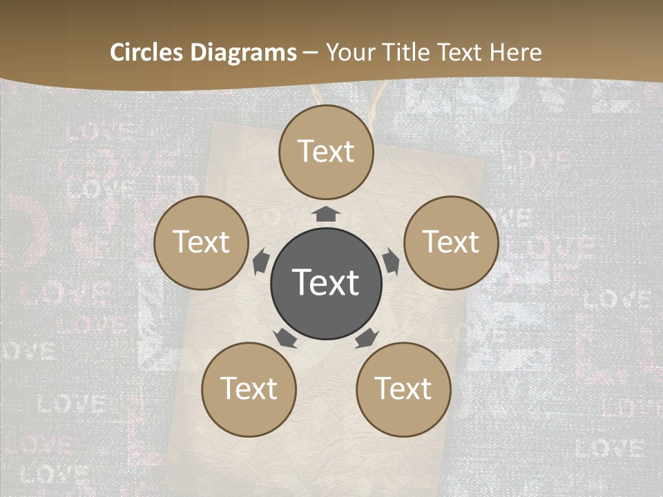 Love Letter Aged Natural PowerPoint Template