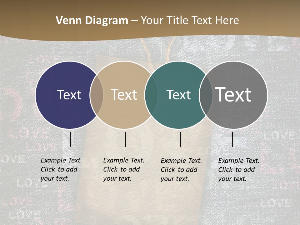 Love Letter Aged Natural PowerPoint Template