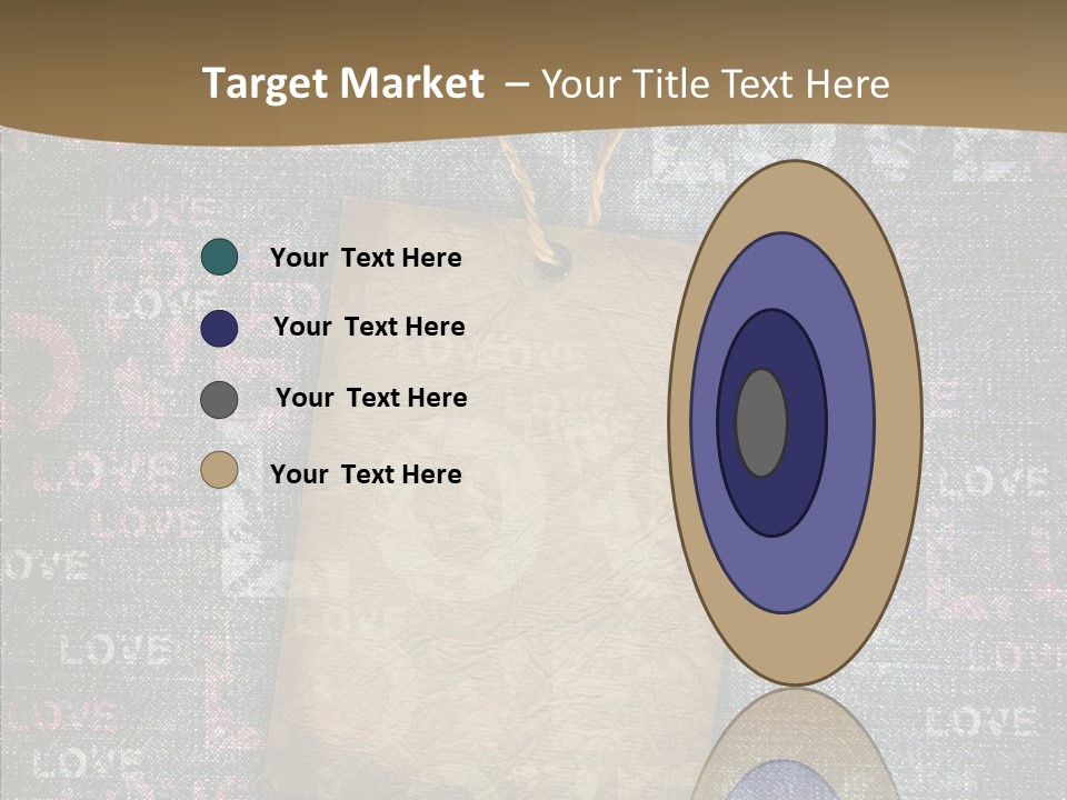 Love Letter Aged Natural PowerPoint Template