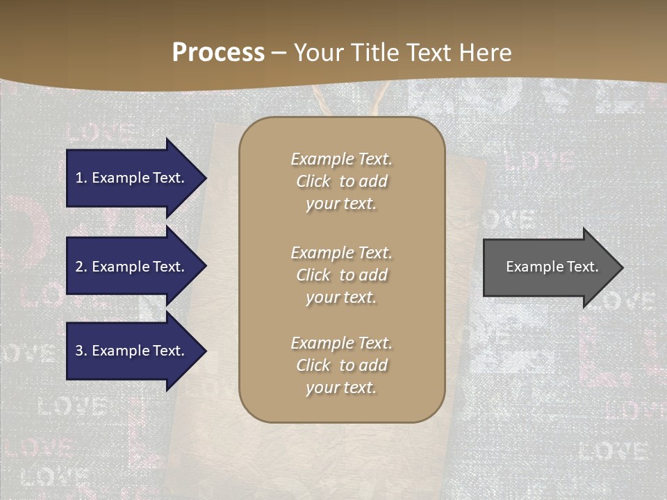 Love Letter Aged Natural PowerPoint Template