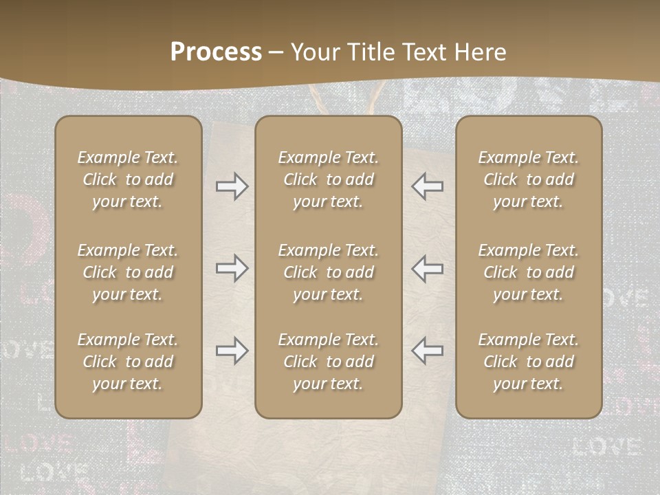 Love Letter Aged Natural PowerPoint Template