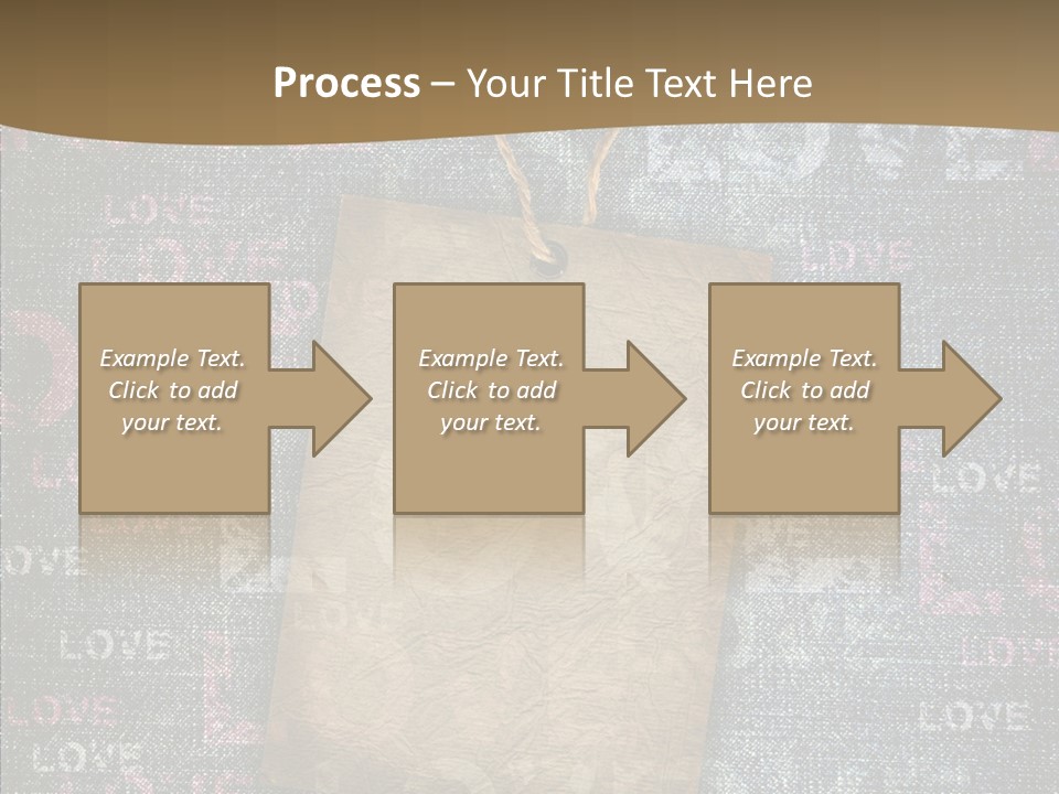 Love Letter Aged Natural PowerPoint Template