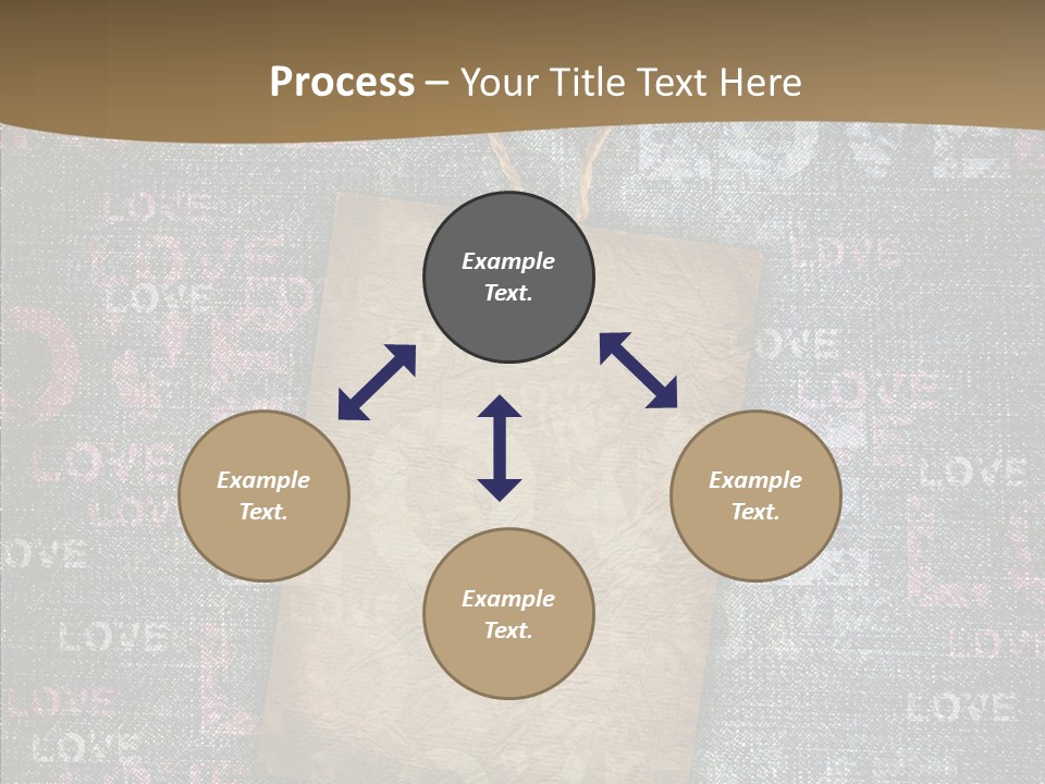 Love Letter Aged Natural PowerPoint Template