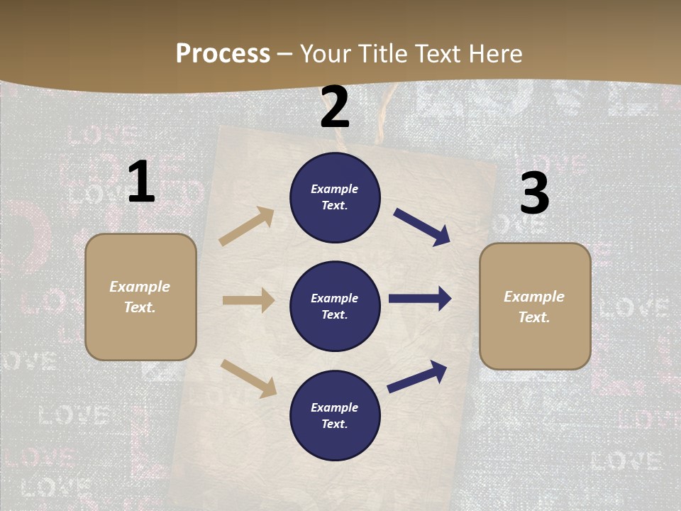 Love Letter Aged Natural PowerPoint Template