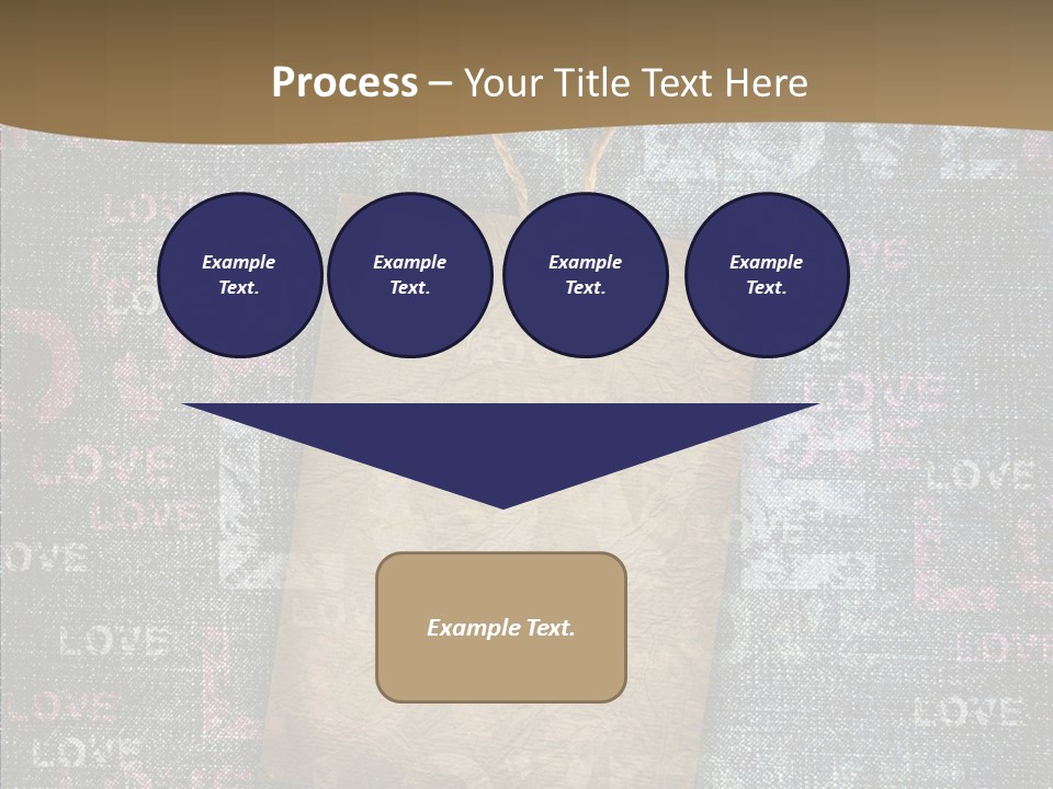 Love Letter Aged Natural PowerPoint Template