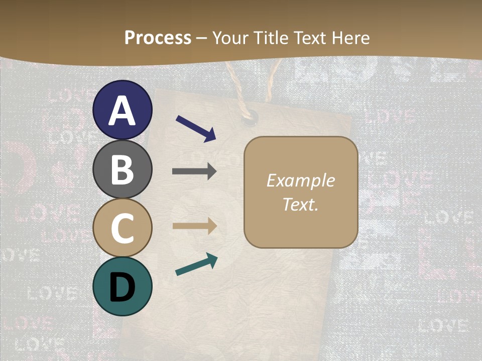 Love Letter Aged Natural PowerPoint Template