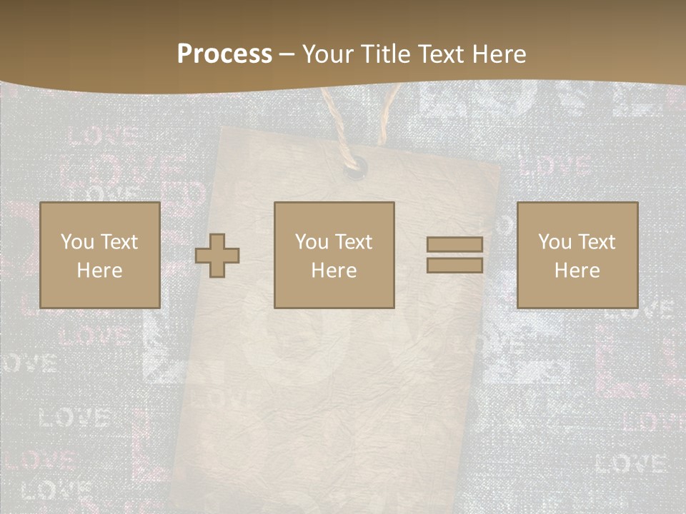 Love Letter Aged Natural PowerPoint Template