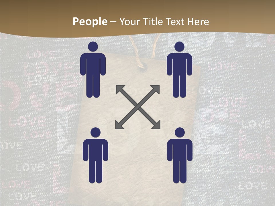 Love Letter Aged Natural PowerPoint Template