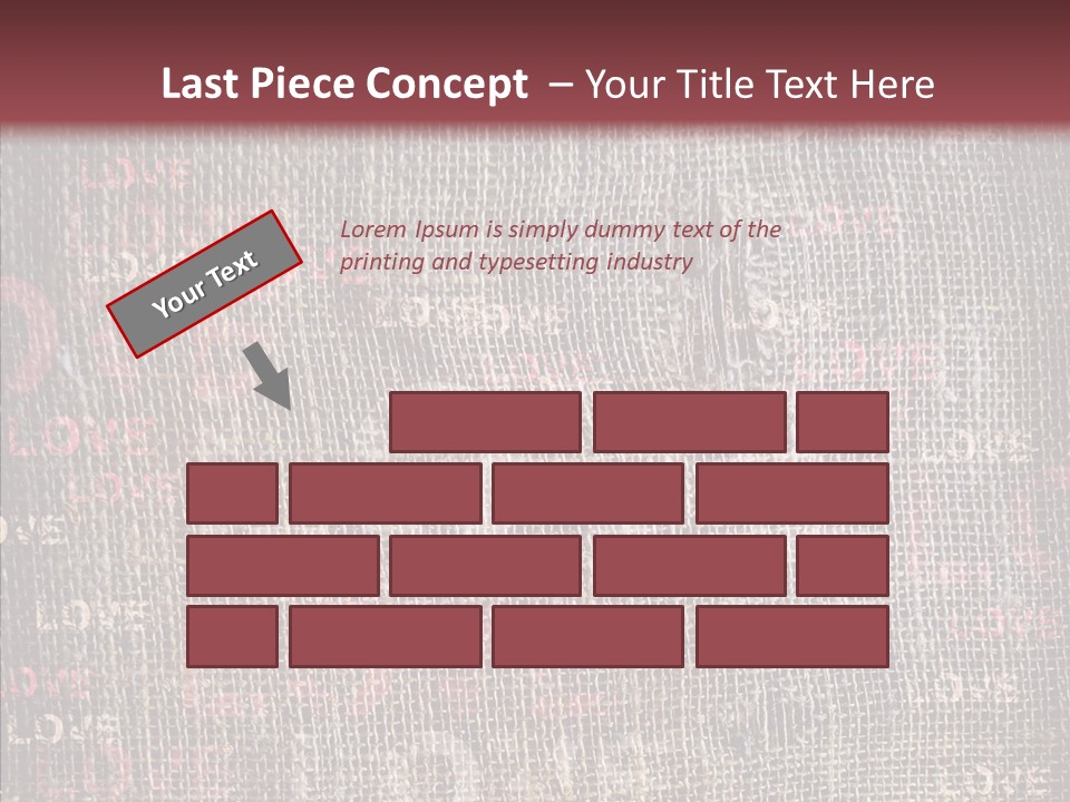 Blackboard Parchment Texture PowerPoint Template