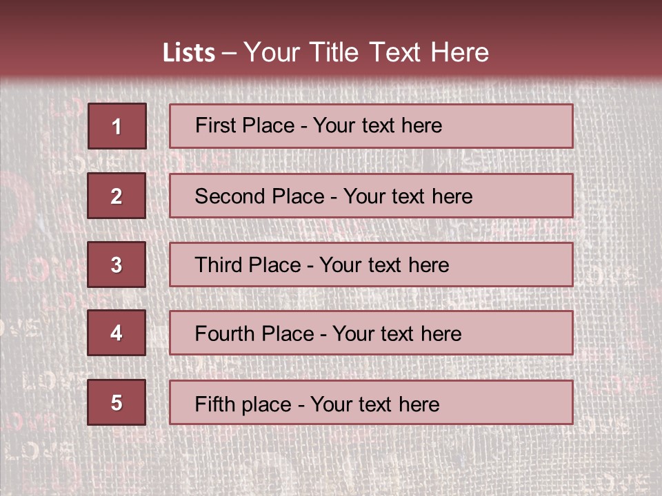 Blackboard Parchment Texture PowerPoint Template