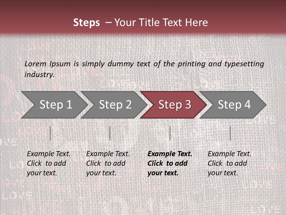 Blackboard Parchment Texture PowerPoint Template