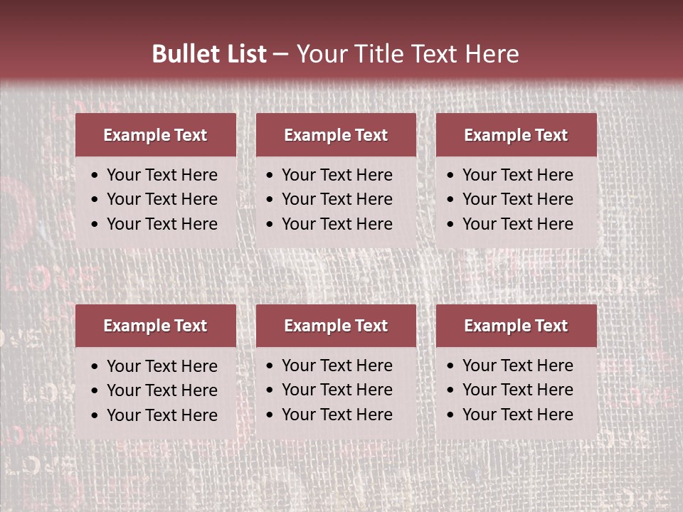 Blackboard Parchment Texture PowerPoint Template