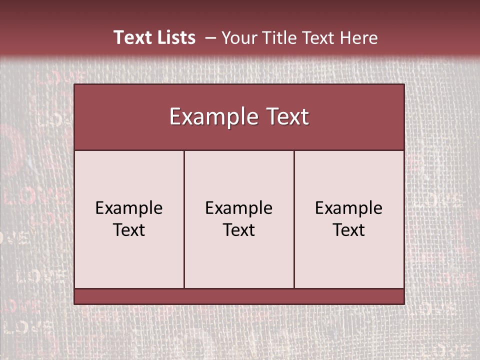 Blackboard Parchment Texture PowerPoint Template