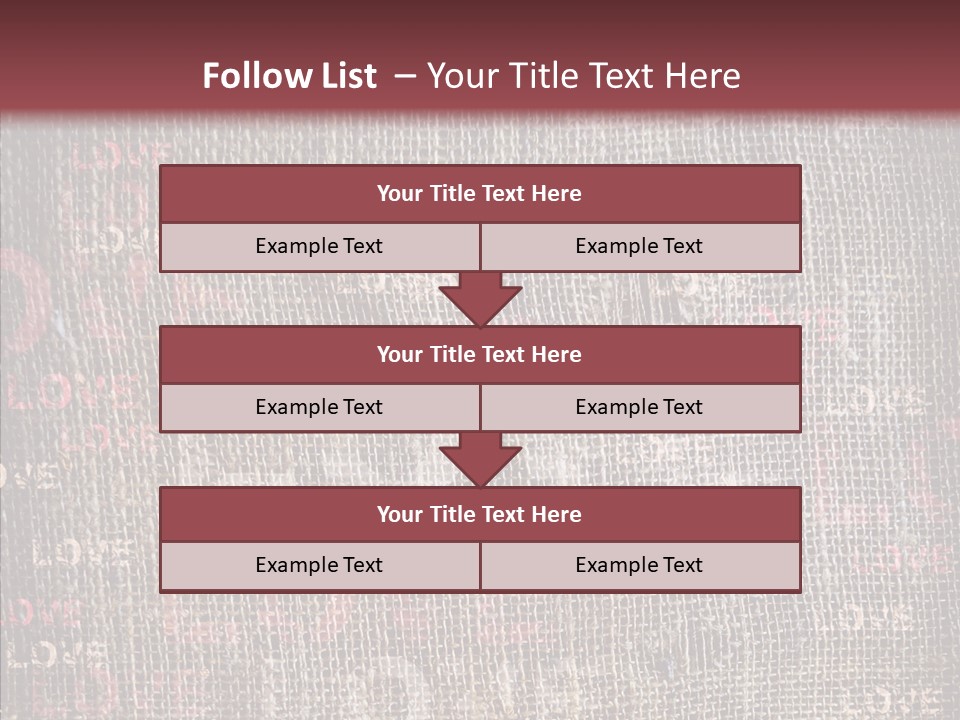 Blackboard Parchment Texture PowerPoint Template