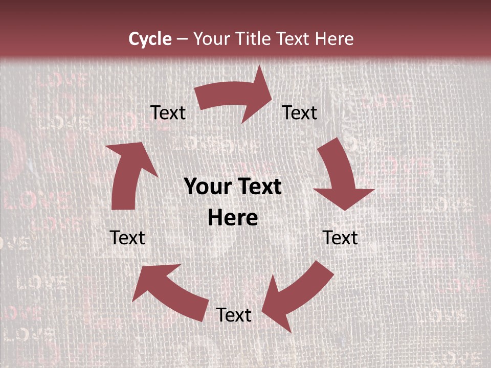Blackboard Parchment Texture PowerPoint Template