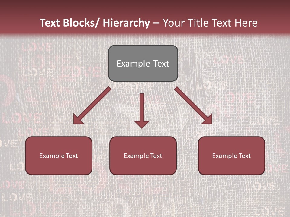 Blackboard Parchment Texture PowerPoint Template