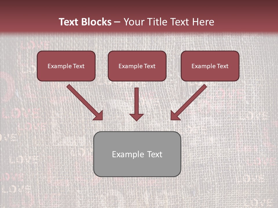 Blackboard Parchment Texture PowerPoint Template