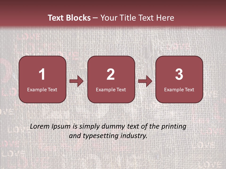 Blackboard Parchment Texture PowerPoint Template