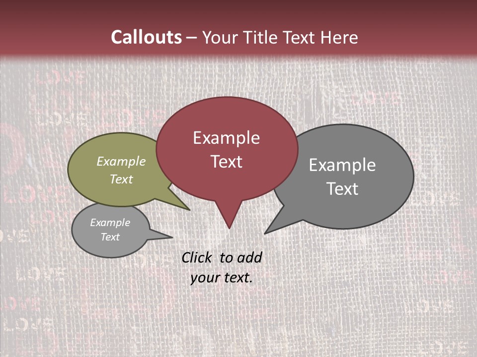 Blackboard Parchment Texture PowerPoint Template