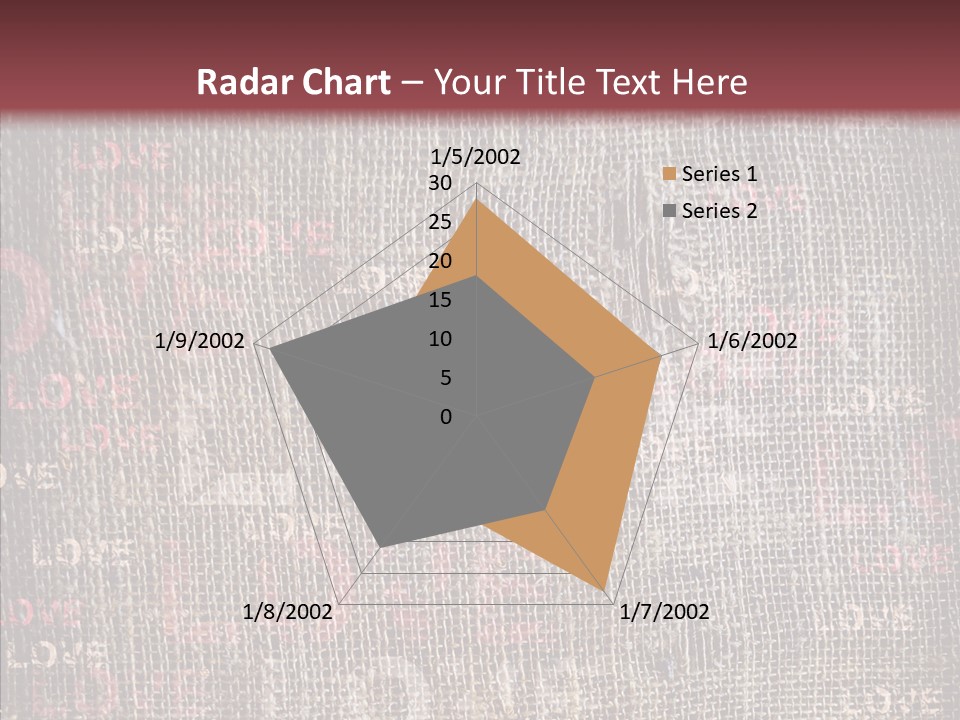 Blackboard Parchment Texture PowerPoint Template