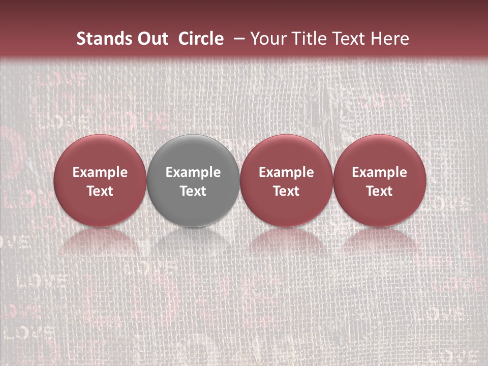 Blackboard Parchment Texture PowerPoint Template