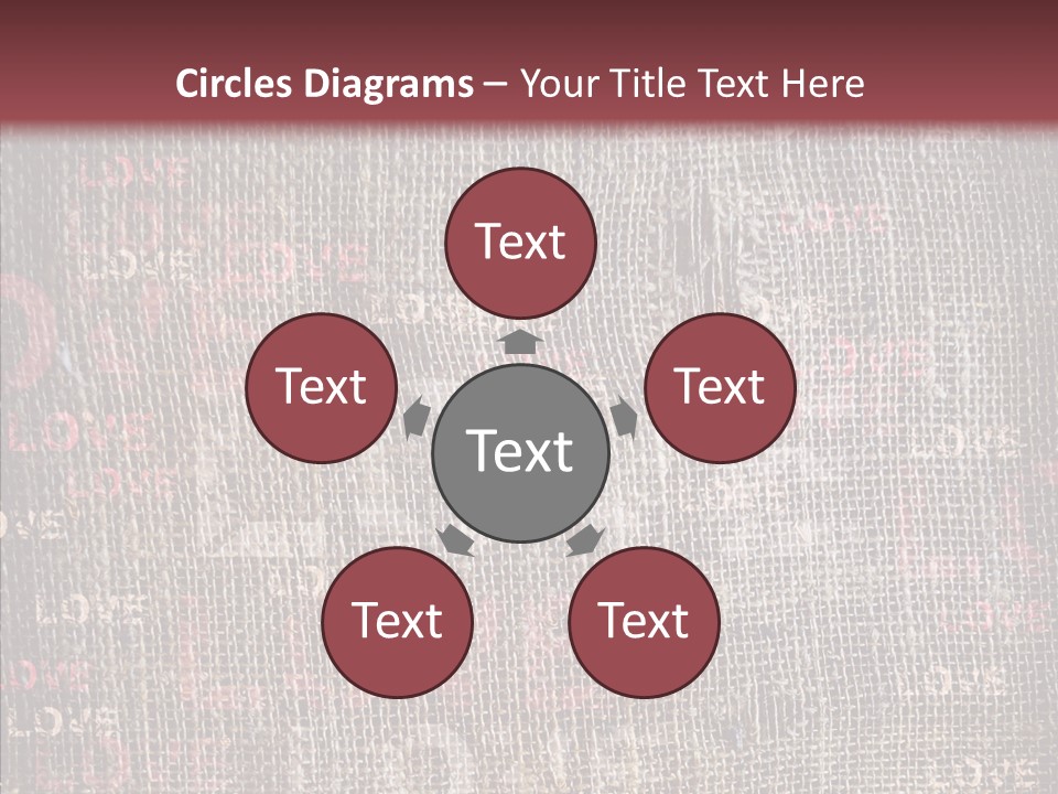 Blackboard Parchment Texture PowerPoint Template