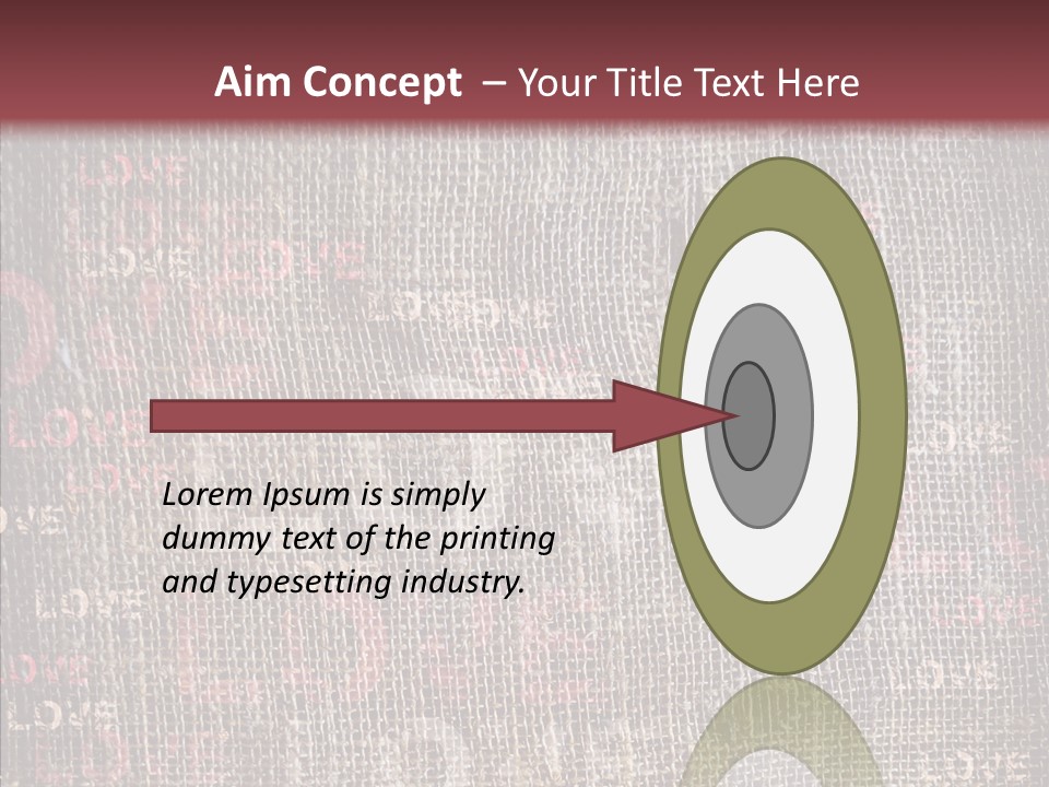 Blackboard Parchment Texture PowerPoint Template