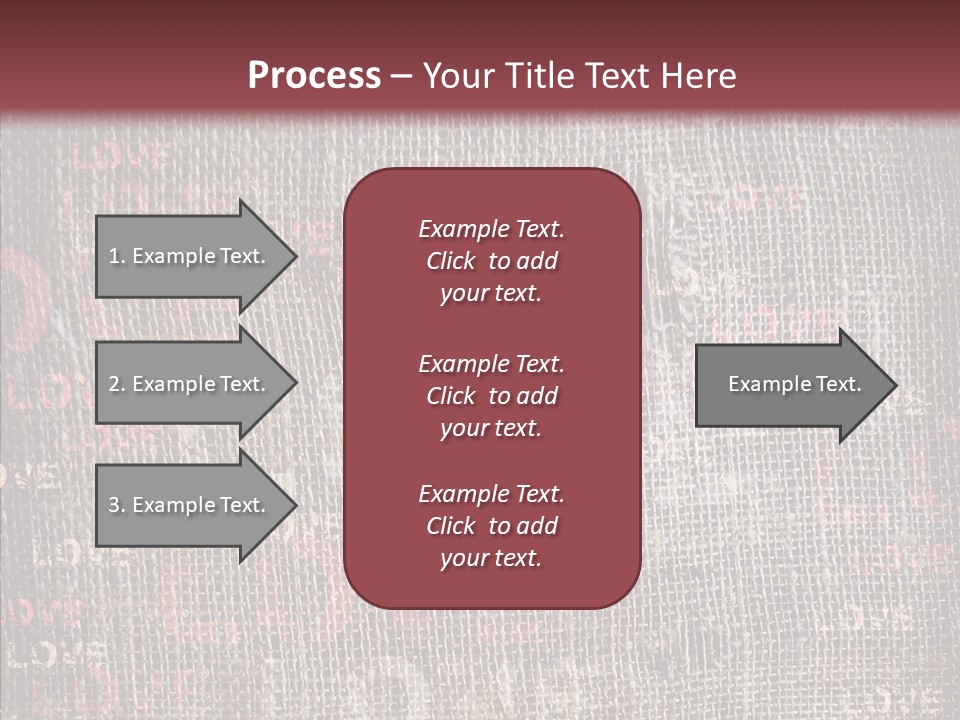Blackboard Parchment Texture PowerPoint Template