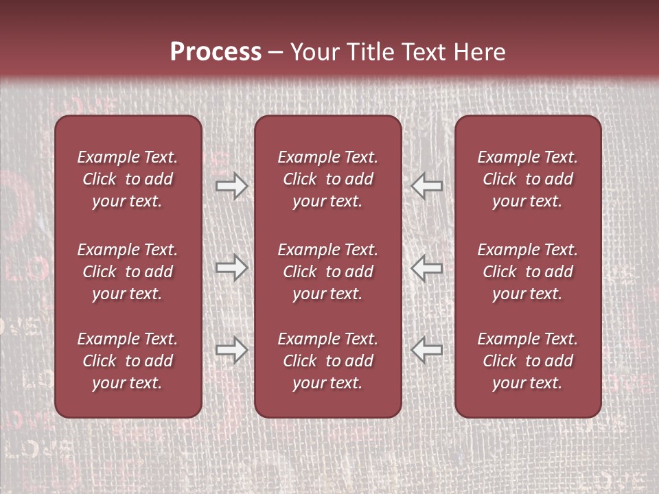Blackboard Parchment Texture PowerPoint Template