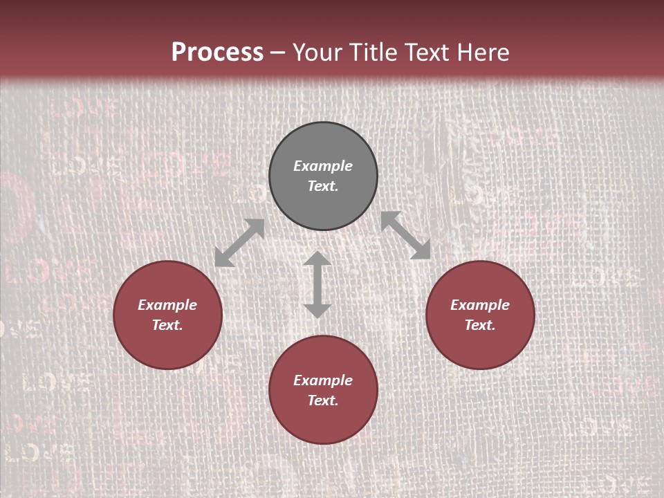 Blackboard Parchment Texture PowerPoint Template
