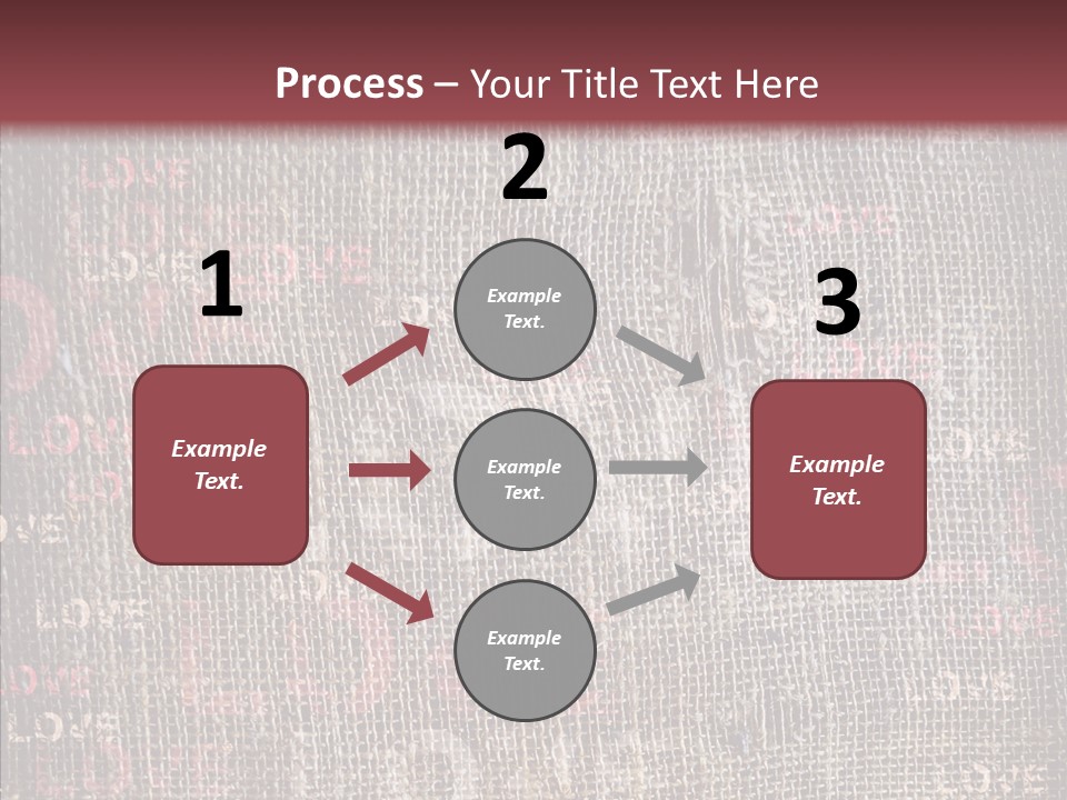 Blackboard Parchment Texture PowerPoint Template
