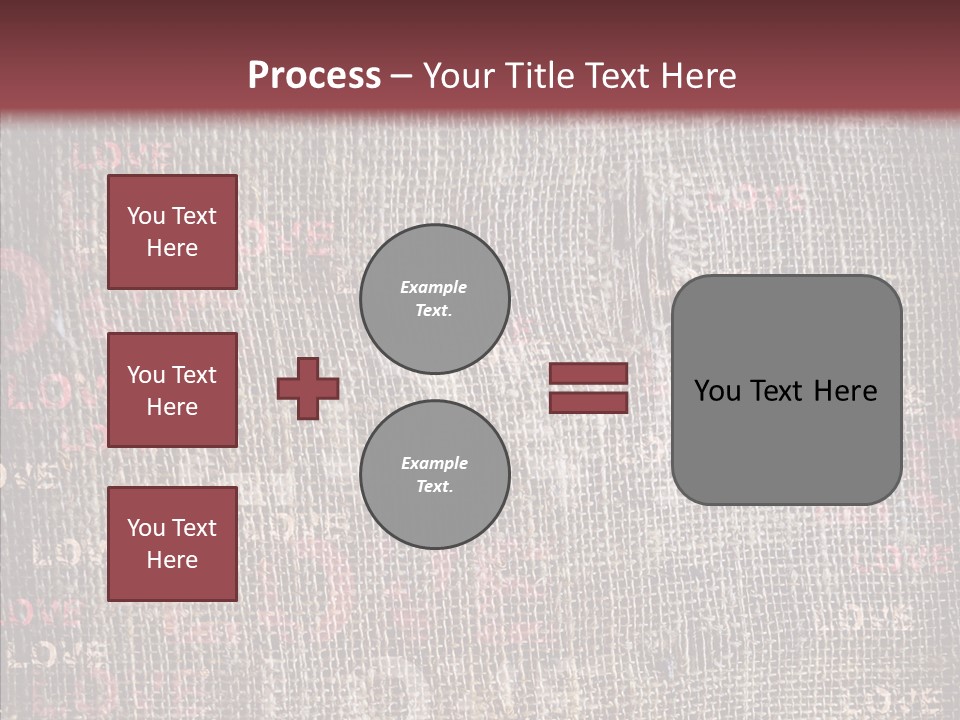 Blackboard Parchment Texture PowerPoint Template