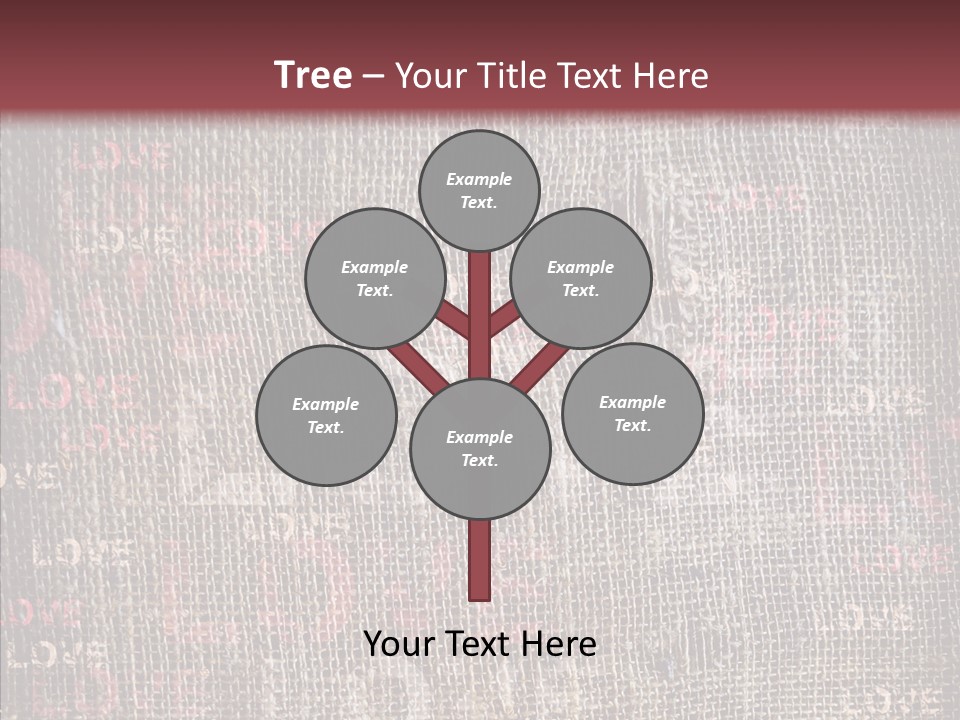 Blackboard Parchment Texture PowerPoint Template