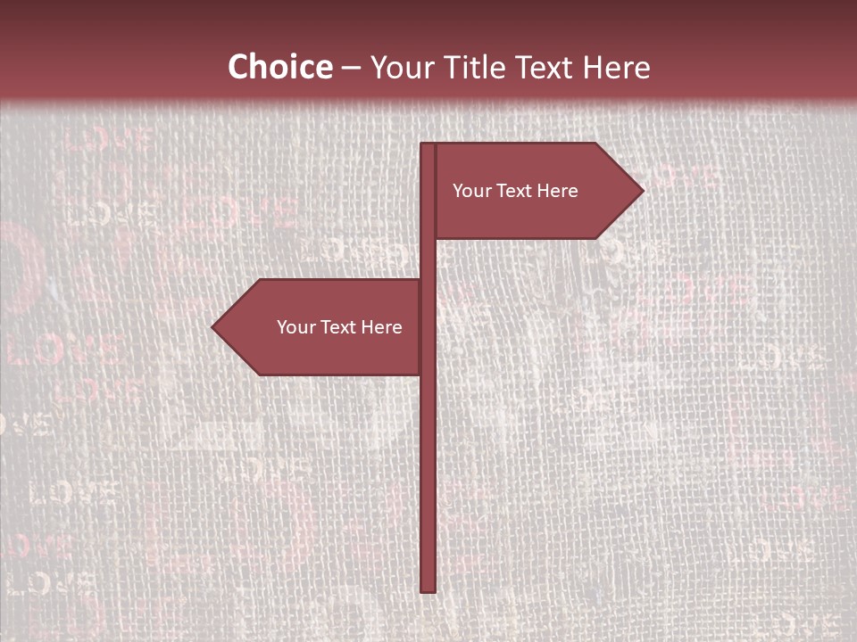 Blackboard Parchment Texture PowerPoint Template