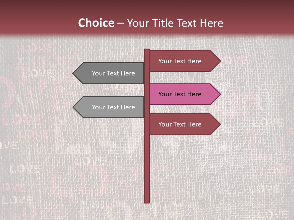 Blackboard Parchment Texture PowerPoint Template